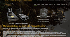 Desktop Screenshot of forevershining.com.au